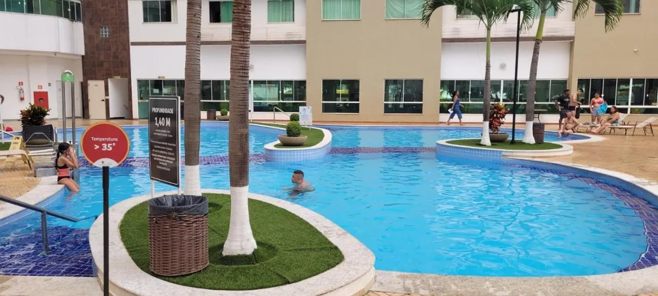 Apartamento Riviera Park 905 - 1 Quarto - 4 Pessoas E 1 Crianca Ate 12 Anos - Caldas Novas - Goias